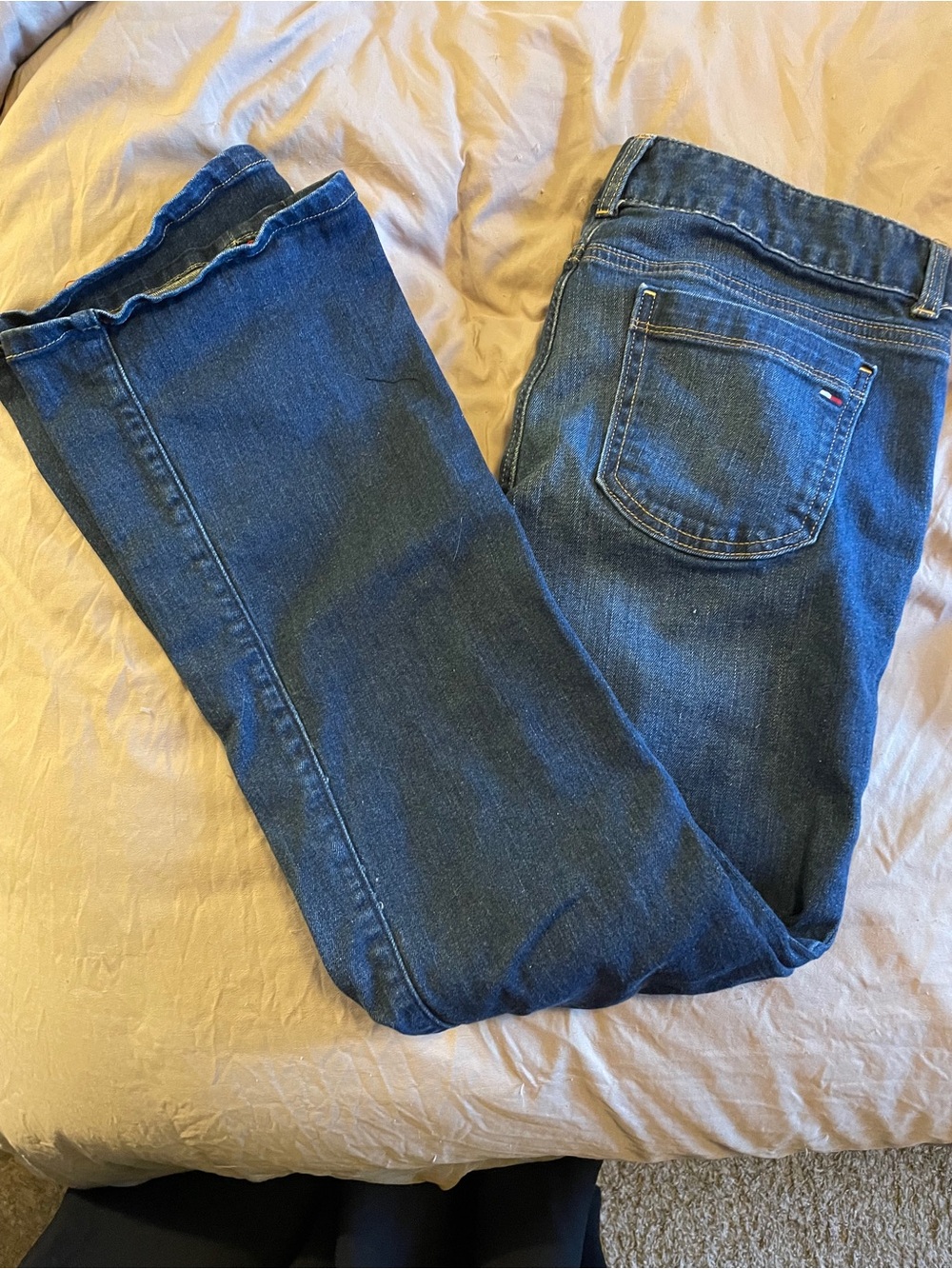 Tommy Hilfiger Dark Blue Bootcut Jeans